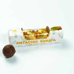 Pistachio kunafa truffle